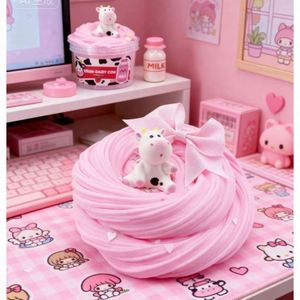 ชุดทำสไลม์เนย DIY ระดับพรีเมียม สีสันสดใส เนื้อนุ่ม ดีไซน์ทำมือ ปลอดภัย ดินน้ำมันสร้างสรรค์ ของเล่นเสริมพัฒนาการสำหรับเด็ก - Product Image 3