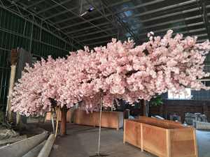 Personnalisé 6 mètres de Long Branche De Mariage Décoratif Artificielle cerisiers Topiaires Sakura Fleur Arbres Plante - Product Image 4