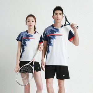 New Style Wholesale Printed <b>Badminton</b> Uniform Set Men Women Athletic Sportswear Breathable Anti-Wrinkle Quick-Drying Sublimation - Product Image 1