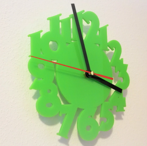 Horloge murale moderne en acrylique ajouré, créative, 3D, silencieuse, décorative pour la maison, le salon et la chambre à coucher - Product Image 2