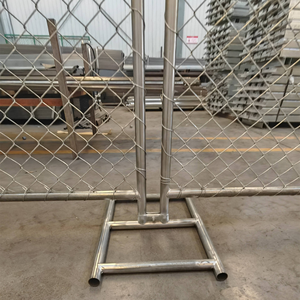 Clôture temporaire en treillis métallique de haute qualité pour la sécurité des chantiers de construction et la gestion des foules - Product Image 4