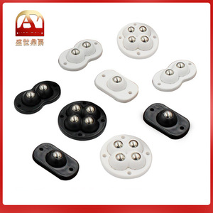 Adhesive Universal Caster Wheels Swivel Steel Ball Bearings Silent Furniture Casters Easy Installation No Drilling Required - Product Image 5
