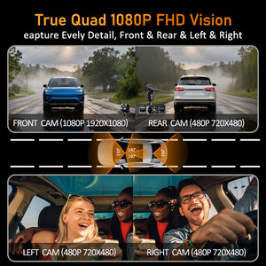 Dash <b>Camera</b> S29 FHD 1080P Night Vision 170 Degree Wide Angle Dual Lens With Tf <b>Card</b> Support - Product Image 3