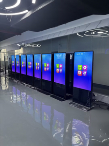 จอแสดงผลโฆษณา LED ขนาด 55 นิ้ว สำหรับใช้งานภายในอาคาร พร้อมระบบสัมผัสอินฟราเรด ป้ายดิจิทัล ความละเอียดสูง แบบตั้งพื้น ระบบปฏิบัติการแอนดรอยด์ - Product Image 6