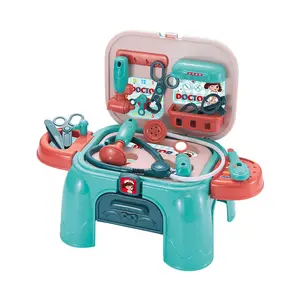 EPT批发早教角色扮演储物桌玩具医生儿童工具包套装