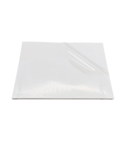 Papel transparente de transferencia A4 47um, pegatina PET transparente, 50 Uds., papel de impresora de vinilo transparente autoadhesivo