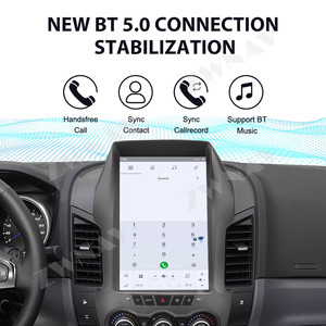 Aotsr Top bán hàng 12.1 inch màn hình thẳng đứng cho Ford Ranger 2011-2016 stereo đa phương tiện Navigation GPS <span class=keywords><strong>Android</strong></span> đài phát thanh xe máy nghe nhạc - Product Image 5