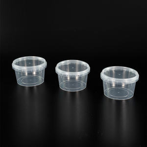 Mới đến phân hủy cao minh bạch PP Vòng thực phẩm lưu trữ Làm xáo trộn rõ ràng <span class=keywords><strong>container</strong></span> trong suốt Deli nhựa <span class=keywords><strong>container</strong></span> - Product Image 5