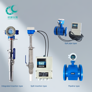 簡単に設置SUS316L流体水高精度挿入タイプ大径電磁流量計DN100-DN3000 - Product Image 2