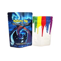 Sacs en mylar découpé de forme irrégulière avec logo personnalisé Sacs en mylar pour bonbons et collations d'emballage alimentaire en PET 3.5g 3.5 grammes
