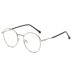 Montures de lunettes rondes ultralégères pour femmes, Protection anti-lumière bleue, verres Plano, design optique à monture complète, YC7009 B2 - Product Image 2