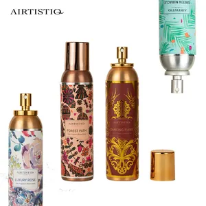 Customized Air Fragrance Freshener Luxury Perfume Fragrance Aluminum Home Room Air Freshener Spray