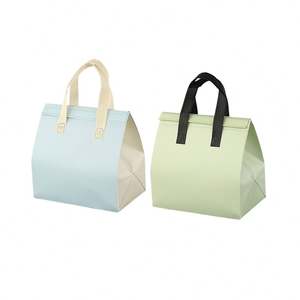 Sac isotherme pliable personnalisable, imperméable et étanche, idéal pour la livraison de repas - Product Image 1