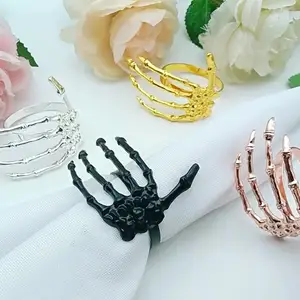 Идеи, самодельные кольца для салфеток на Хэллоуин, сделанный на заказ держатель для салфеток