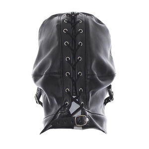 Fetisj Sex Bdsm Bondage Hoofddeksels Speelgoed Open Mond Gag Lederen Terughoudendheid Hoofdkap Sex Gane Toysfor Fetish - Product Image 5
