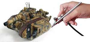 ชุดคอมเพรสเซอร์แอร์บรัชพร้อมแอร์บรัช1/4HP aerografo profissional PRA bolos - Product Image 3