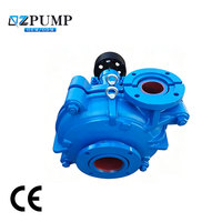 Pompe à boue pour sable minier et résidus miniers, 6 pouces, haute pression, résistante à l'abrasion, en alliage de chrome élevé, de l'usine chinoise Qizhuo