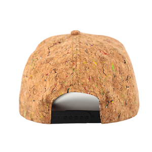 Casquette de baseball TCAP Chine à 5 panneaux, personnalisée, en liège naturel, cuir, tissu polyester avec broderie, réglable, pour toutes les saisons - Product Image 5