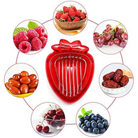 Keuken Gadgets Fruit Snijmachine Producten Hot Sale Fabriek Leveren Eco-Vriendelijke Tomaat Core-Cutter Graven Aardbei Gereedschap