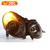 Pour mercedes-benz W211 2002-2009 phare modernisé phare de voiture LED avec clignotant DRL lentille phare au xénon assemblage de voiture
