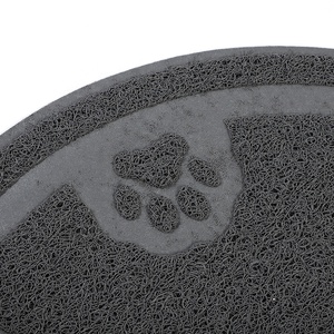 Tapete de PVC para mascotas, para cuencos individuales o dobles, para gatos y perros, tapete absorbente para arena de gatos - Product Image 2
