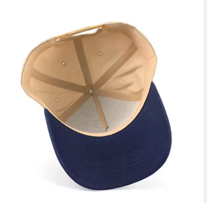 Casquette de baseball 5 panneaux de style luxe, à la mode, avec logo brodé 3D personnalisé et boucle simple, du fabricant de casquettes au prix le plus bas - Product Image 6