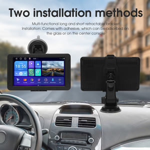 Nouveau navigateur portable à écran <span class=keywords><strong>7</strong></span> <span class=keywords><strong>pouces</strong></span> 2.5D système Android 10.0 connexion sans fil BT 2GB 32GB Carplay Android Auto - Product Image 4