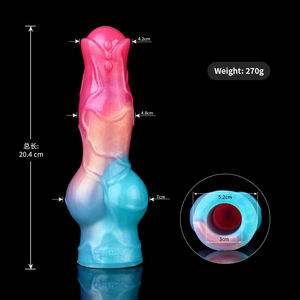 Condón reutilizable NNSX, consolador de perro hueco, manga de pene para hombres, extensor de aumento de pene, manga de pene, funda de pene, Juguetes sexuales para hombres - Product Image 2