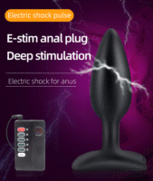 Silicone Prostate Massager Butt Plug Anale dilatation ASS Sex Toys vibrant Électrique Choc plug anal pour femme hommes