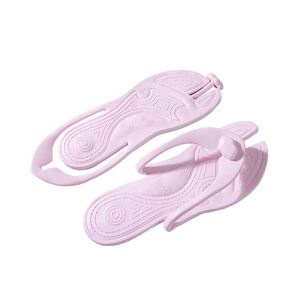 รองเท้าแตะชายหาดกันลื่นพับได้แบบพกพาสำหรับเดินทางเพื่อธุรกิจรองเท้าแตะสำหรับอาบน้ำสามารถออกแบบโลโก้ได้ตามต้องการ - Product Image 4