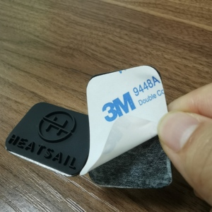 Etiqueta de PVC con Pegamento 3M, Proveedor de Logotipos en Relieve Personalizados, Parches de Goma con Transferencia de Calor 3D, Insignia de Silicona para Prendas - Product Image 4