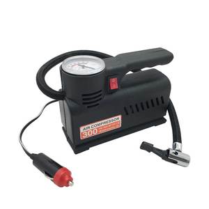 Compresor de aire portátil para coche de buena calidad, 12V, mini coches eléctricos, manómetro de neumáticos, bomba de aire - Product Image 1