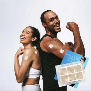 瞬間的なエネルギー集中力向上 ビタミンB12＆マグネシウム経皮用パッチ 神経の健康と免疫サポート CE認証済み - Product Image 4