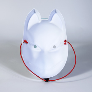 Maschera per <span class=keywords><strong>Cosplay</strong></span> <span class=keywords><strong>Anime</strong></span> Demoned <span class=keywords><strong>Slayer</strong></span>: Kimetsu No Yaiba, Accessorio per <span class=keywords><strong>Cosplay</strong></span> Volpe, per Comic Con e Halloween - Product Image 4