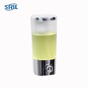 <span class=keywords><strong>Dispensador</strong></span> <span class=keywords><strong>de</strong></span> jabón líquido <span class=keywords><strong>de</strong></span> mano en aerosol montado en la pared sin contacto <span class=keywords><strong>de</strong></span> plástico ABS <span class=keywords><strong>cromado</strong></span> con volumen 400ml - Product Image 2