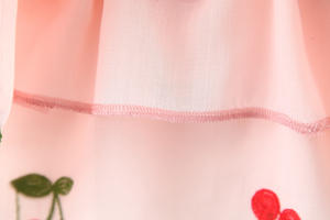 Vestidos de Niña sin Mangas con Estampado Floral y Diseño de Cerezas para Cumpleaños, Compra en Línea en India - Product Image 6