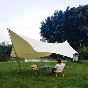 Haute qualité Portable camping <span class=keywords><strong>hamac</strong></span> étanche ultra-léger pluie mouche tente bâche pour la famille - Product Image 4