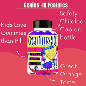 Gummy-Suplemento orgánico para niños y adultos, antiestrés, calmante, Citroen de magnesio, soporte para la ansiedad y el sueño - Product Image 2