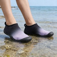 Chaussures de randonnée, de plage et de natation imperméables de style moyen, unisexe, avec empeigne en PU, pour le fitness, le yoga et les loisirs en couple