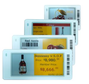 Pantalla de Tinta Electrónica de 2.9 Pulgadas, Etiqueta Digital Inteligente con Pantalla E-Ink, Solución ESL en la Nube para Comercio Minorista - Product Image 1