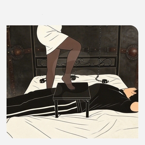 Matériel de bondage pour <span class=keywords><strong>Femdom</strong></span> : Tabouret de culte pour Reine Dominatrice, Outil d'entraînement pour jeux de soumission, Pédale pliable - Product Image 2