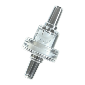 Équipement médical, mini-vanne de contrôle unidirectionnelle de sécurité pour bouteille en plastique, type diaphragme, avec port 1/8 pouce en silicone - Product Image 6
