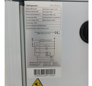 Réfrigérateur de laboratoire 100L 2~8°C DW-MPC-5V100, équipement de stockage frigorifique, congélateur - Product Image 4