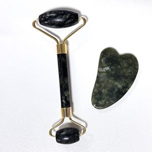 Rodillo de jade y piedra gua sha - Product Image 3