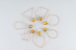 เอดิสันหลอดไฟ LED พอร์ตสกรู E27แบบย้อนยุคไส้หลอดแบบนุ่มสำหรับร้านขายเสื้อผ้าโคมไฟดีไซน์รูปดาวแห่งความรัก - Product Image 5