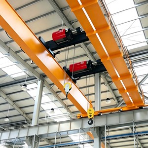 20 Ton 30 Ton 20/5 Ton Double Girder Electric Winch Bridge Overhead <b>Crane</b> Double Trolley Lifting <b>Crane</b> - Product Image 1