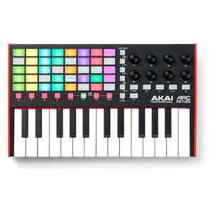Controlador MIDI Akai Professional APC Key25 de 25 teclas con pads RGB y perillas para producción musical - Product Image 1