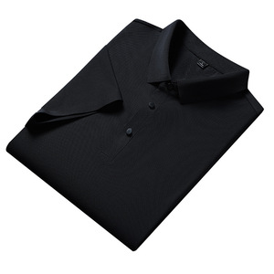Novedad de verano de <span class=keywords><strong>marca</strong></span> OEM, camiseta de manga corta para hombre, POLO fresco y transpirable, camiseta informal de negocios que absorbe el sudor - Product Image 1
