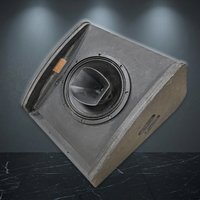 Haut-parleur coaxial LS3 de 12 pouces, monophonique, 250W/400W, impédance 8 ohms, connectivité XLR/Speakon, boîtier en bois, sur pied, garantie 3 ans