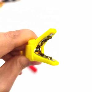 厂家直销带2米4毫米香蕉插座<span class=keywords><strong>m</strong></span>小电池夹鳄鱼鳄鱼夹 - Product Image 5